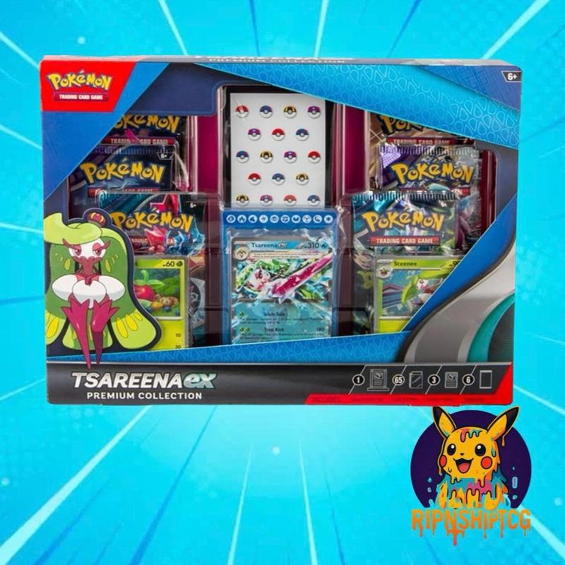 pokemon trading card games tsareena ex premium collection box – mewtwocity Illuna, Apex of Wishes Color:Navy Card Type_Artifact