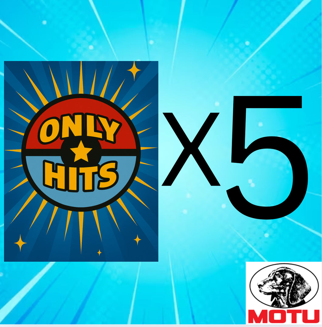 Only hits packs X 5
